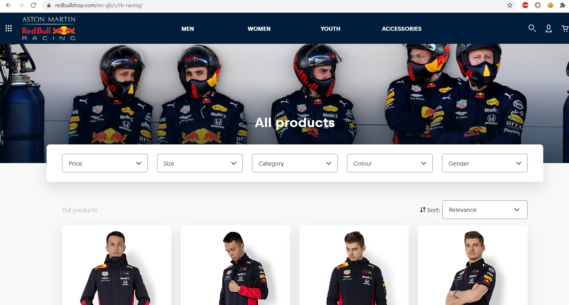 RedBull Shop