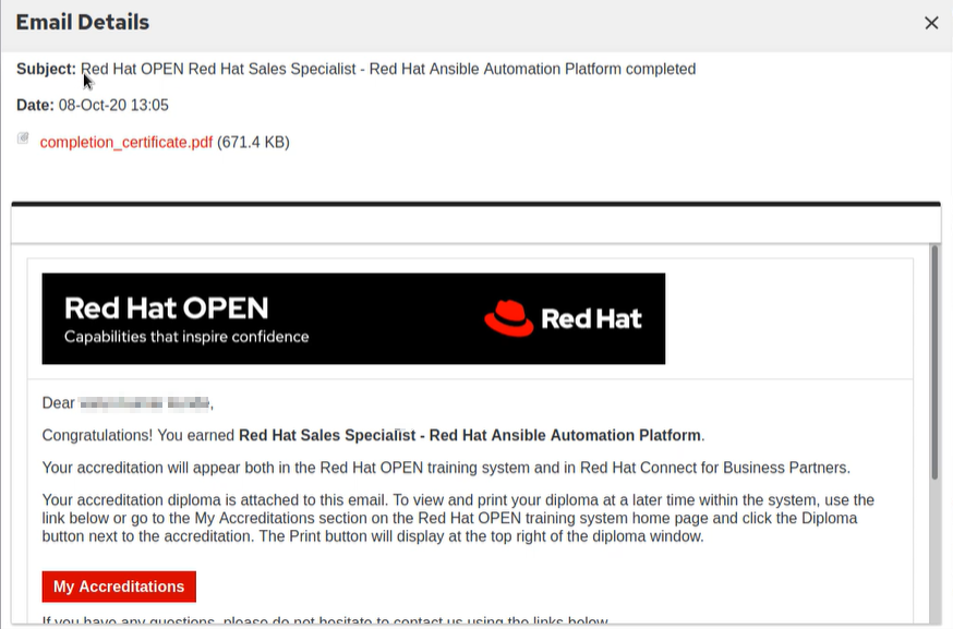 RedHat Email